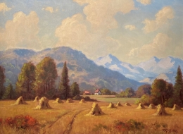 Valley in the Rockies